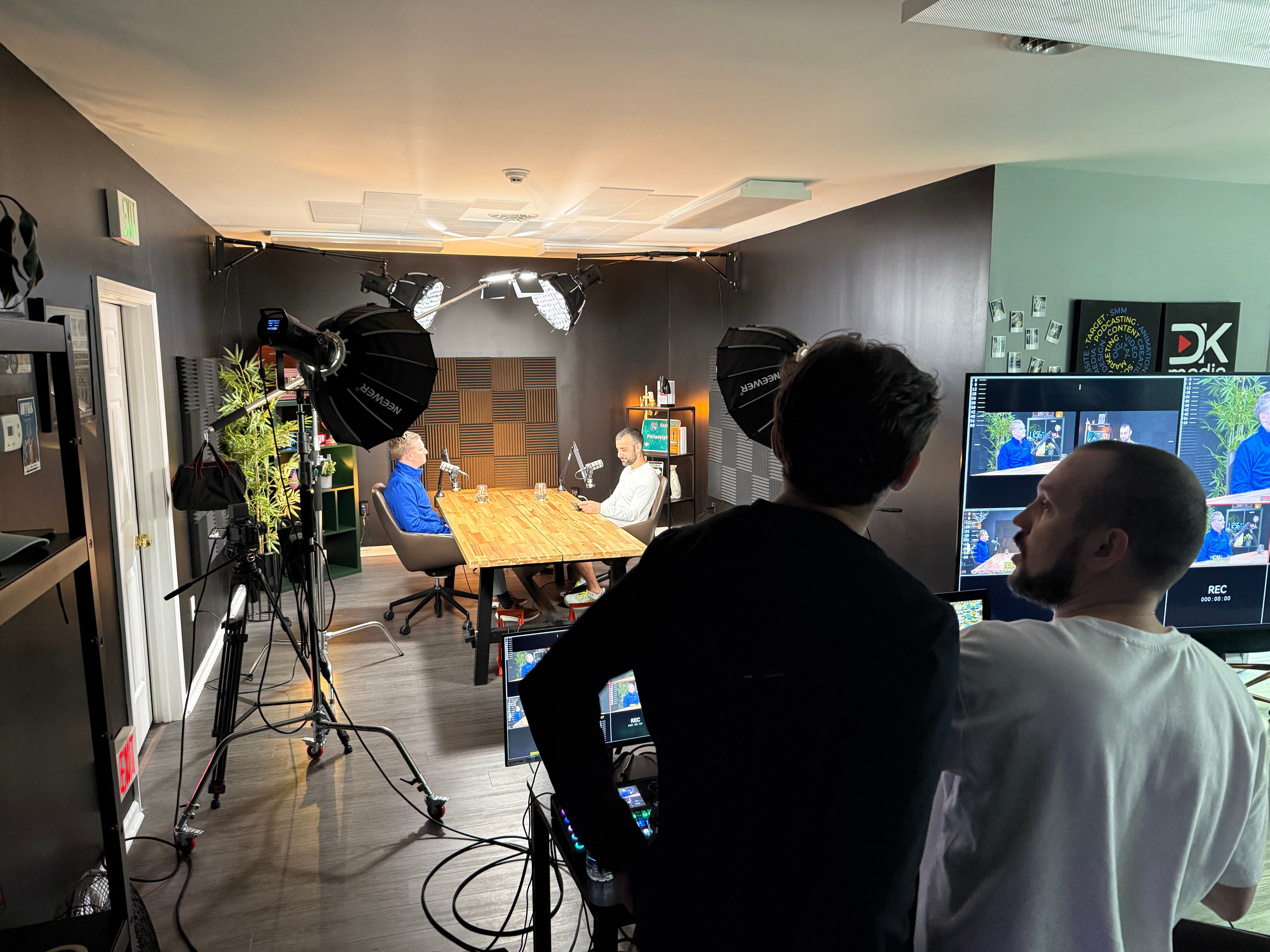 Graham on set with CDG